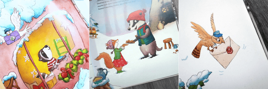 Der überraschende Weihnachtsbrief tolles Weihnachtsbuch für Kleinkinder